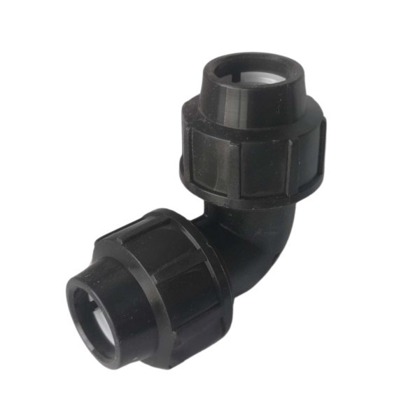90°-Winkel für PE-Rohre 25mm