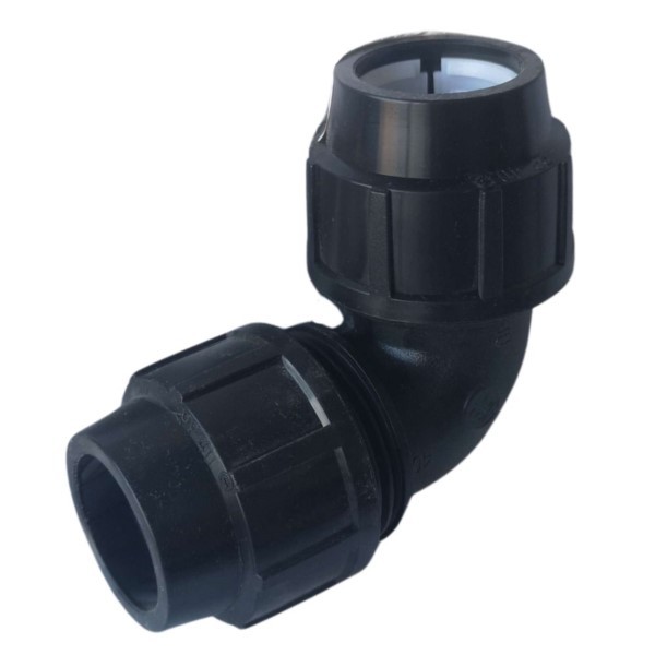 90°-Winkel für PE-Rohre 40mm