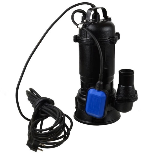 Schmutzwasserpumpe 550W mit Schneidwerk und Schwimmer Geko G81420
